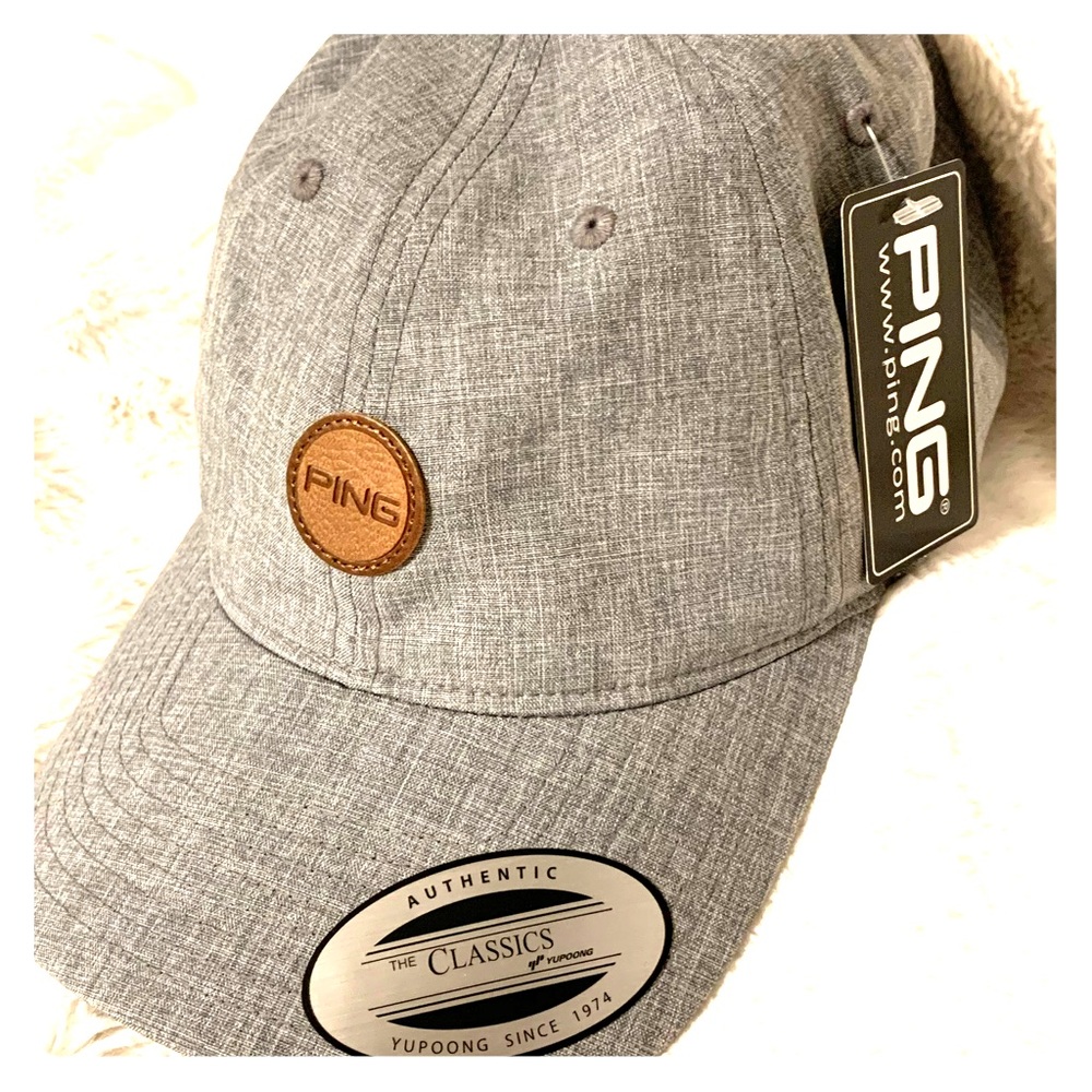 Ping Men's Gold hat! New!